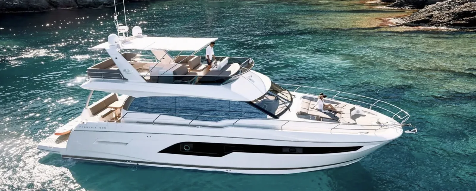 PRESTIGE PRESTIGE 630 FLY – Yacht 19 m – Image n°1