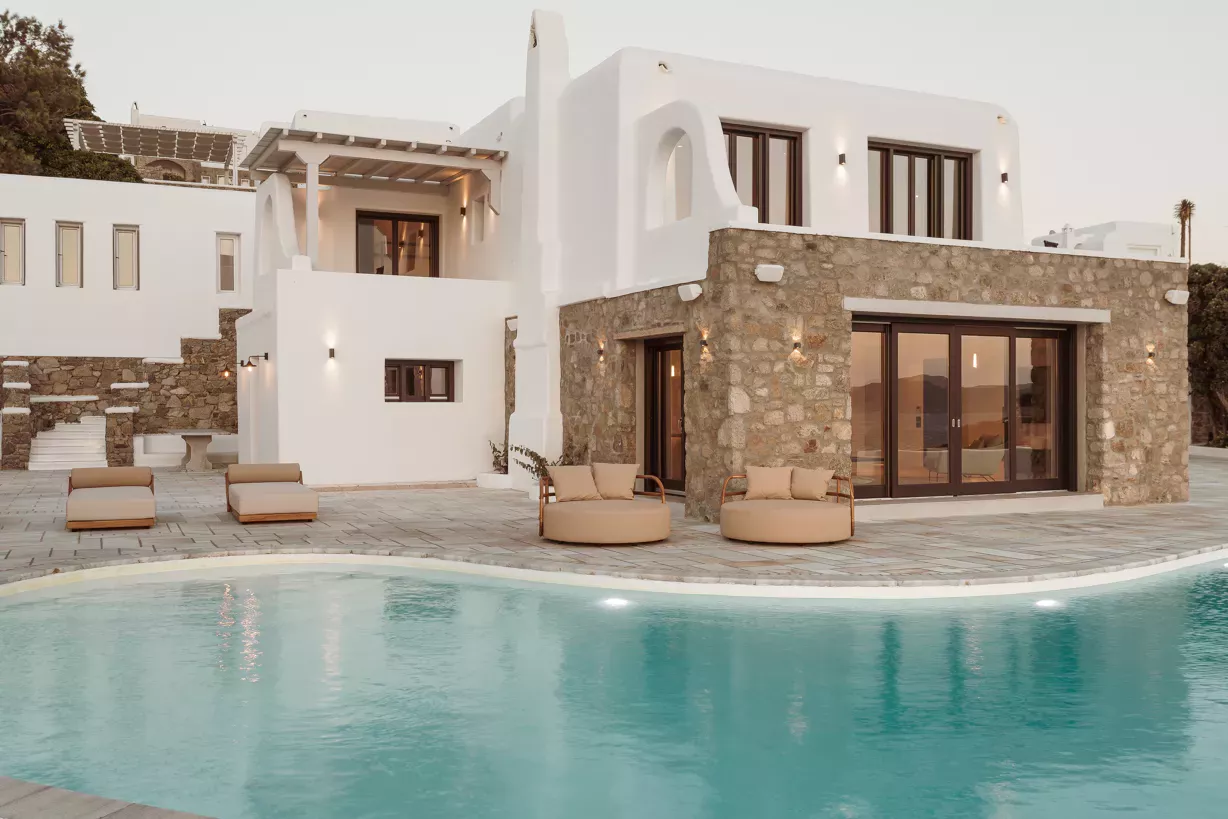 Villa Thelma – Panoramic Sea View Villa in Mykonos – 630 m² – Mykonos – Image n°1
